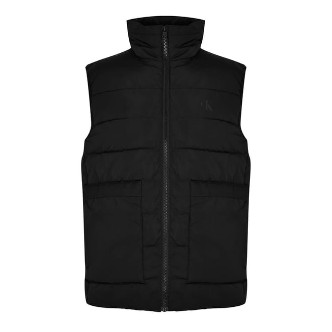 Badge Trim Regular Fit Vest