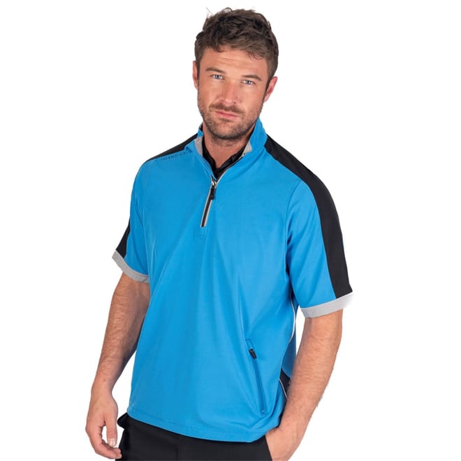 Mens Golf Short Sleeve Ultra Light Windstopper Top