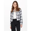 Lou Check Collared Shirt Jacket