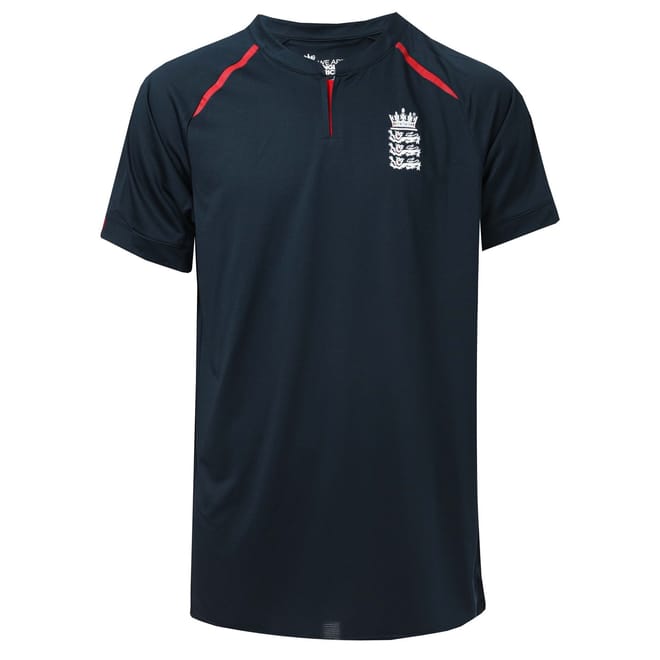 Notched Neck Relaxed Fit Short Sleeve T-Shirt