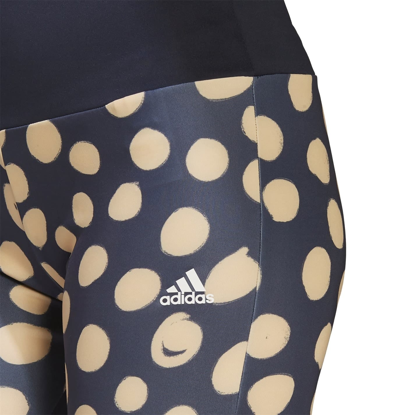 Adidas blue polka dot shorts online