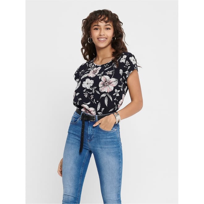 Vic Crew Neck Regular Fit Blouse