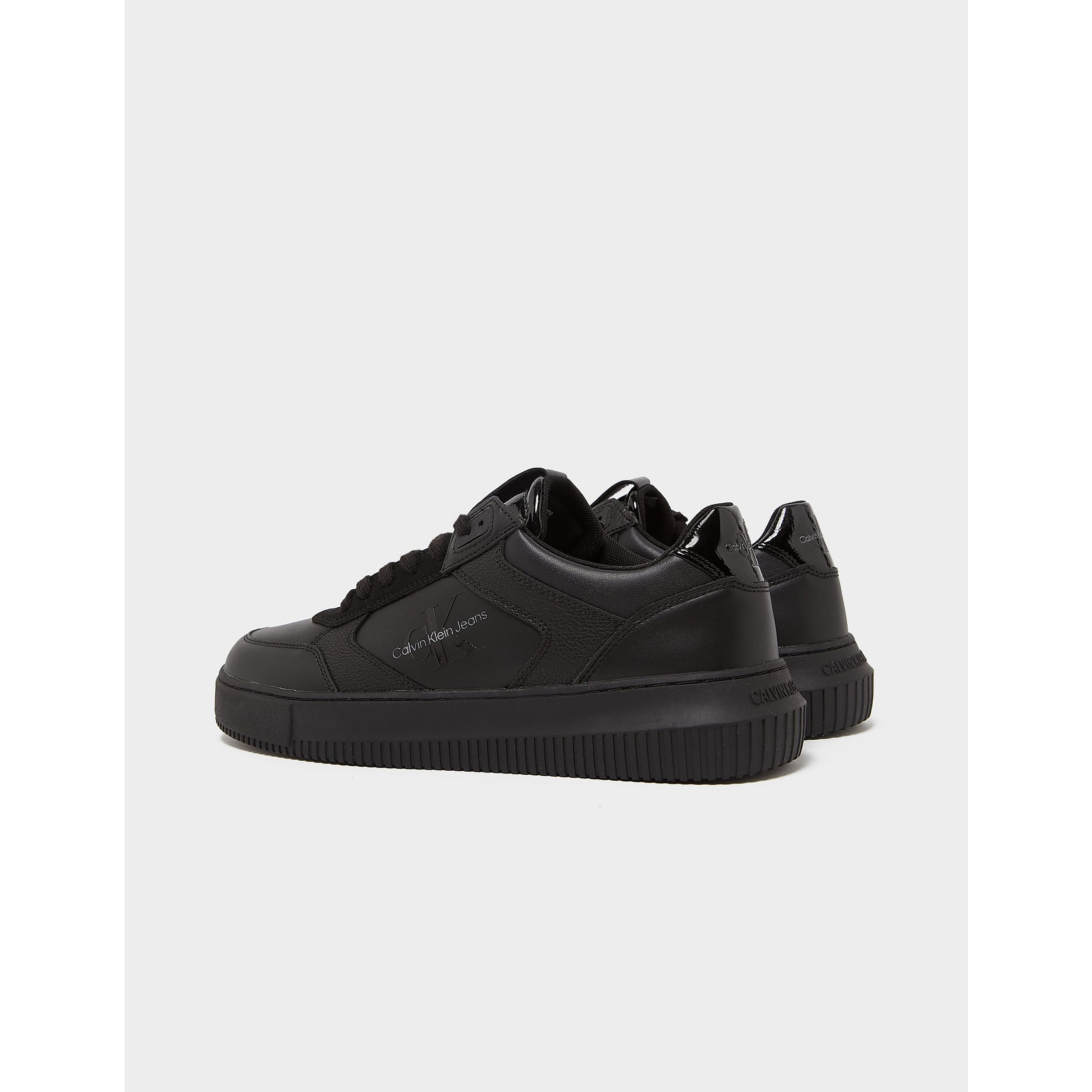 Calvin klein black chunky trainers best sale