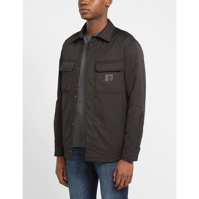 Mens Oversized Nylon Padded Jacket