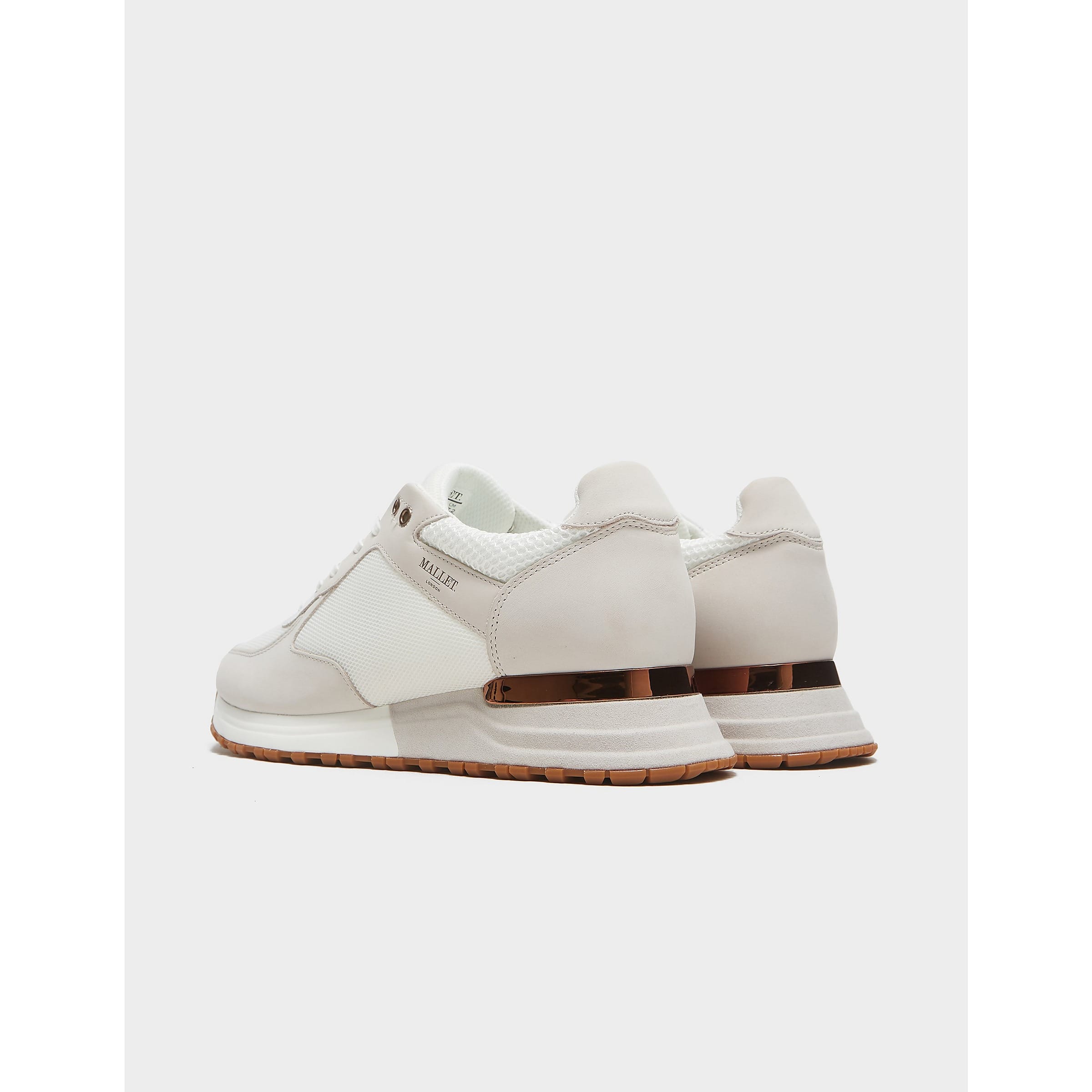 Sand Mallet Mens Lux Gum Trainers Get The Label