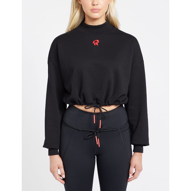Womens Inky Cropped Sweatshirt