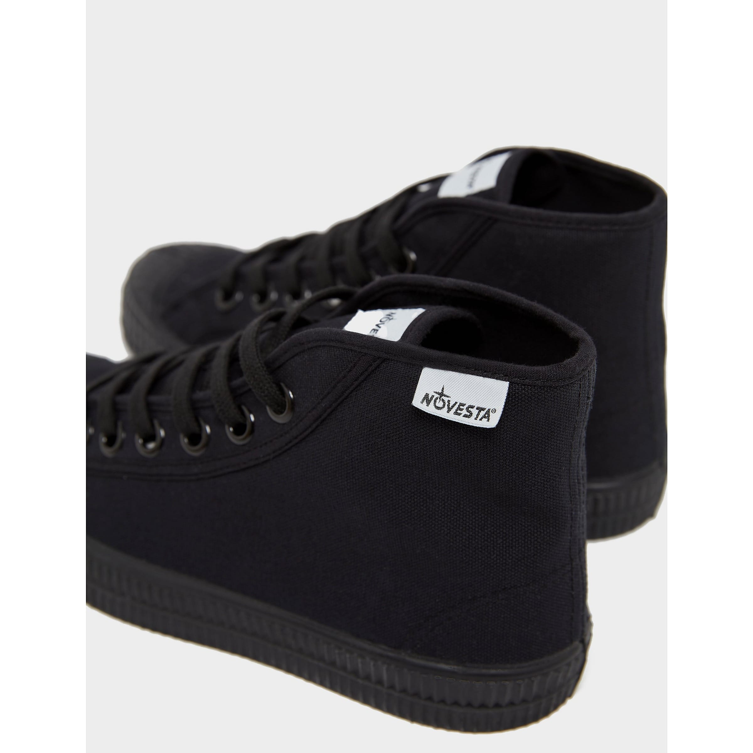 Black Novesta Womens Star Dribble Classic Trainers Get The Label