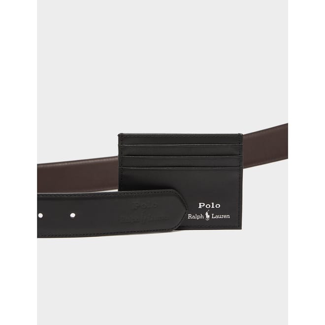 Mens Polo Belt & Wallet Set