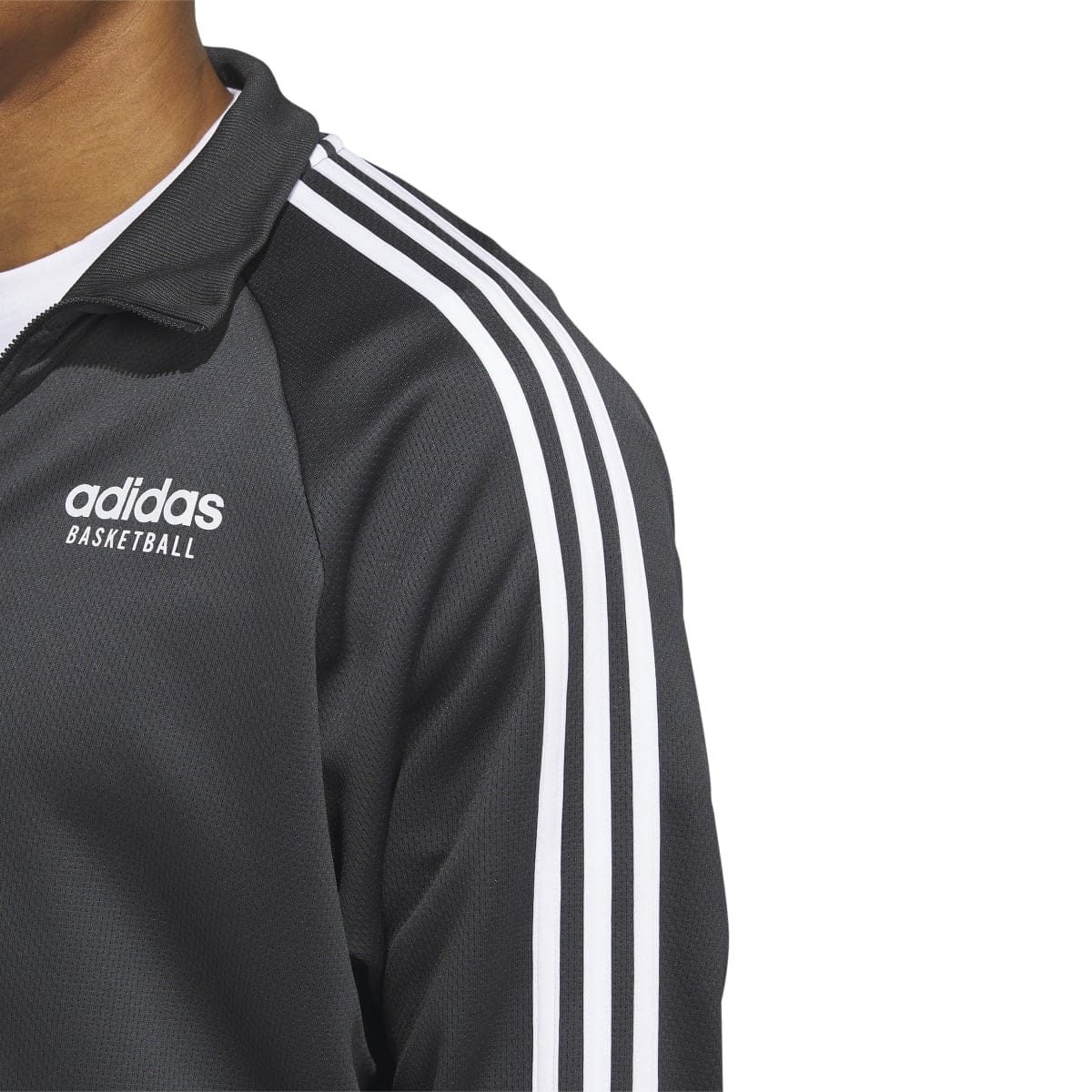 Charcoal adidas Mens Basketball Select Track Jacket Get The Label