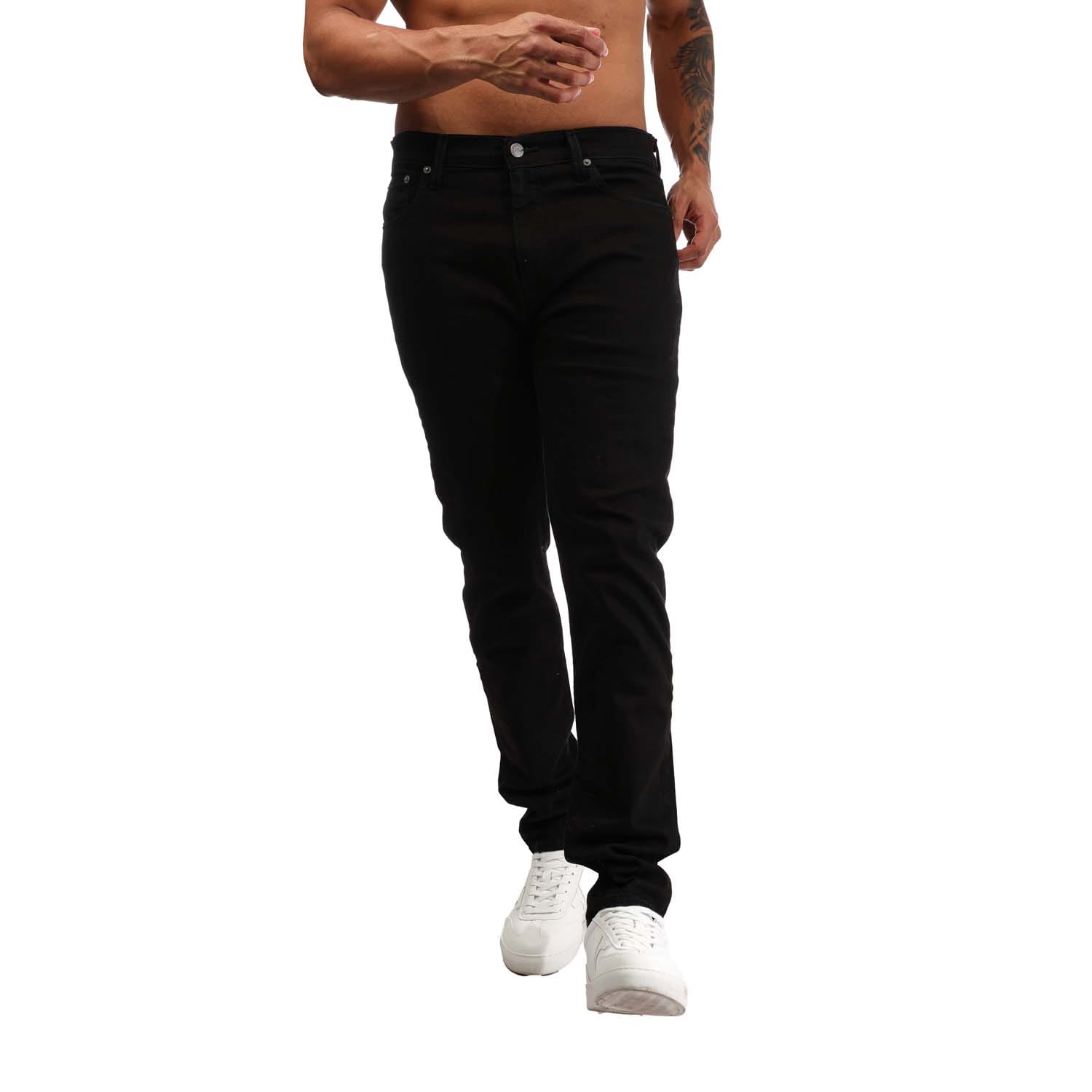 Black Levis Mens 512 Slim Tapered Jeans - Get The Label