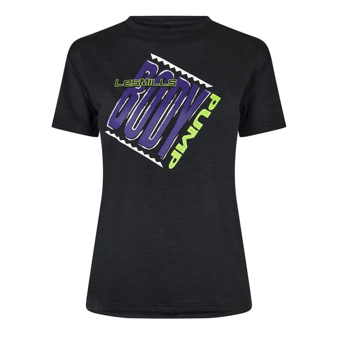 Crew Neck Text Graphic T-Shirt