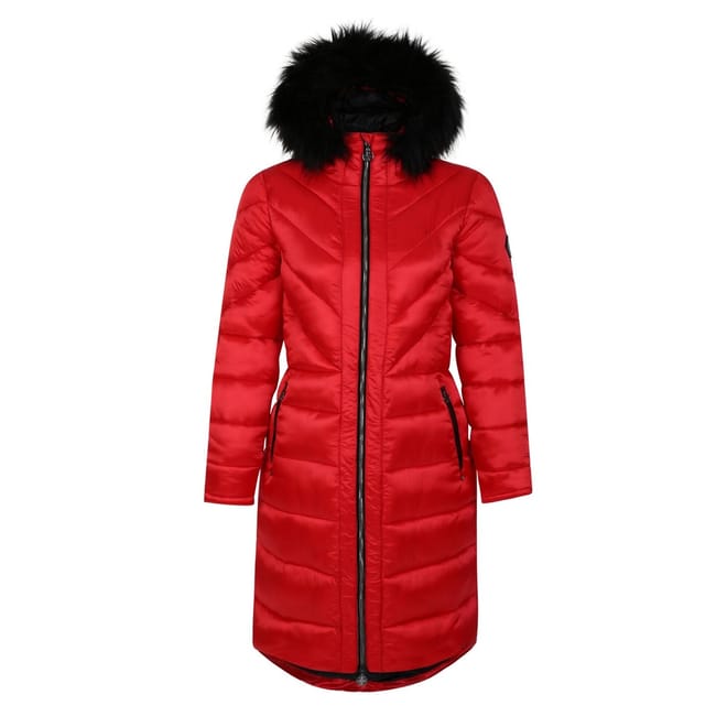 Womens 2b Supression Longline Insulated Padded Jacket Quilted