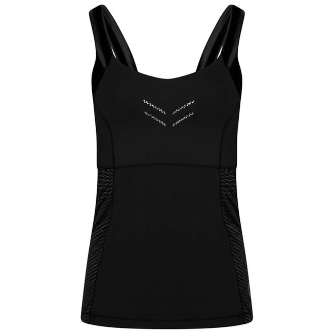 Crystal Scoop Neck Slim Fit Tank