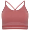 Snug Fit Spaghetti Strap Cropped Bra