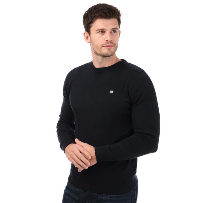 Mens Argentina Cotton Crew Knit