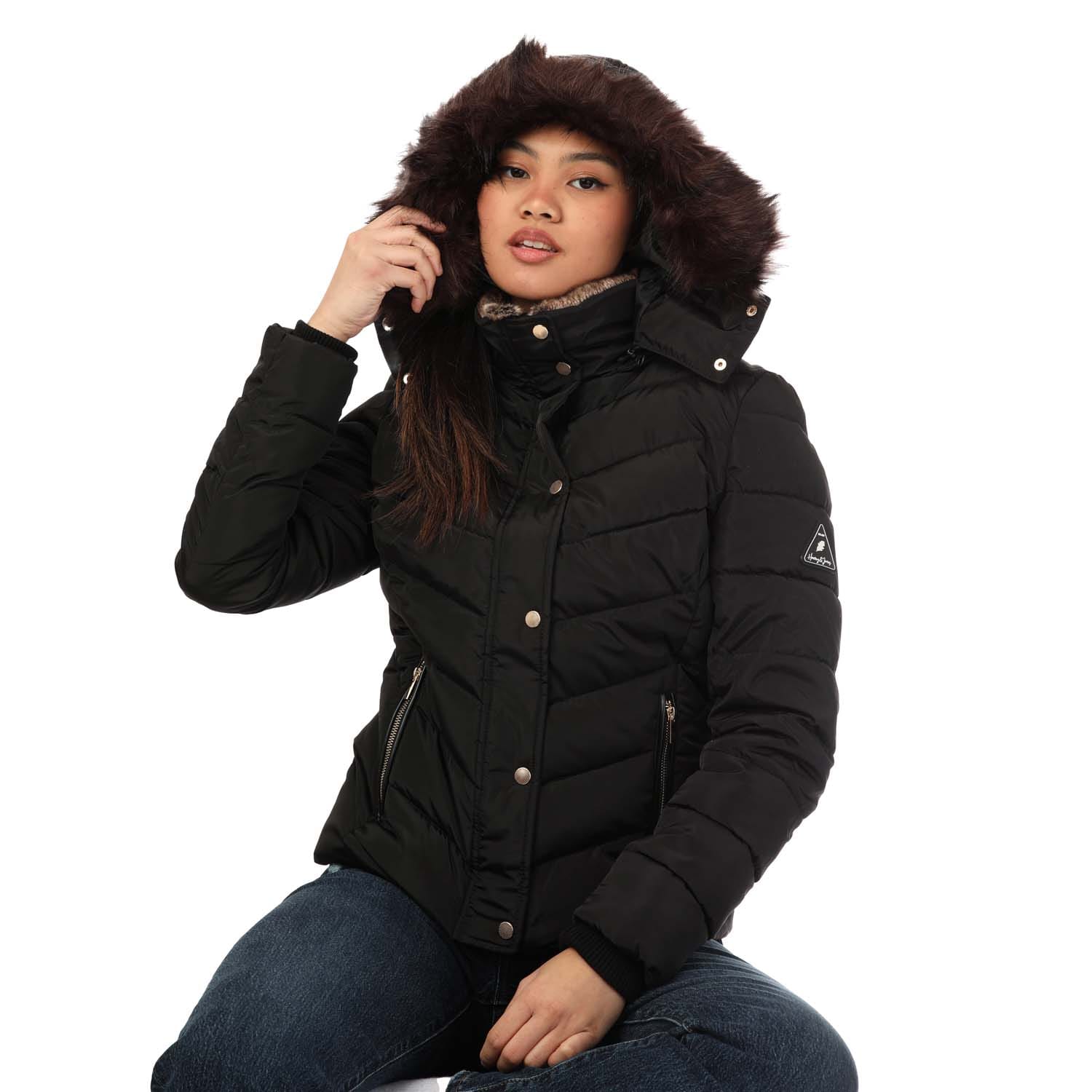 Harvey and jones womens lightweight down hooded jacket online