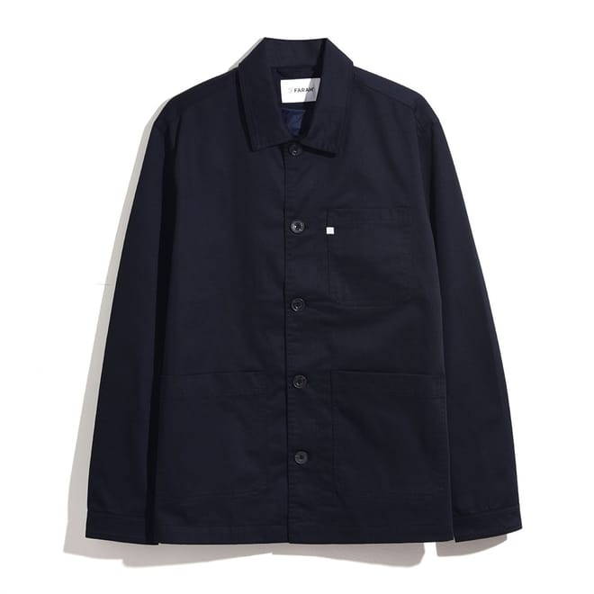 Collared Neck Kent Work Shirt Jacket
