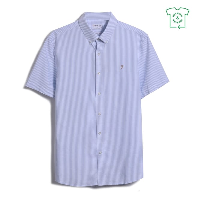 Brewer Stripe Regular Fit Short Sleeve Shirt