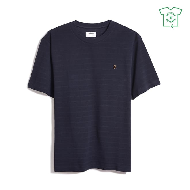 Buster Stripe Crew Neck Regular Fit T-Shirt