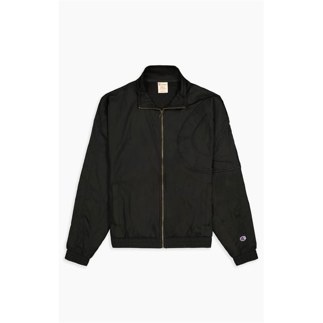 Short Collared Bomber Jacket