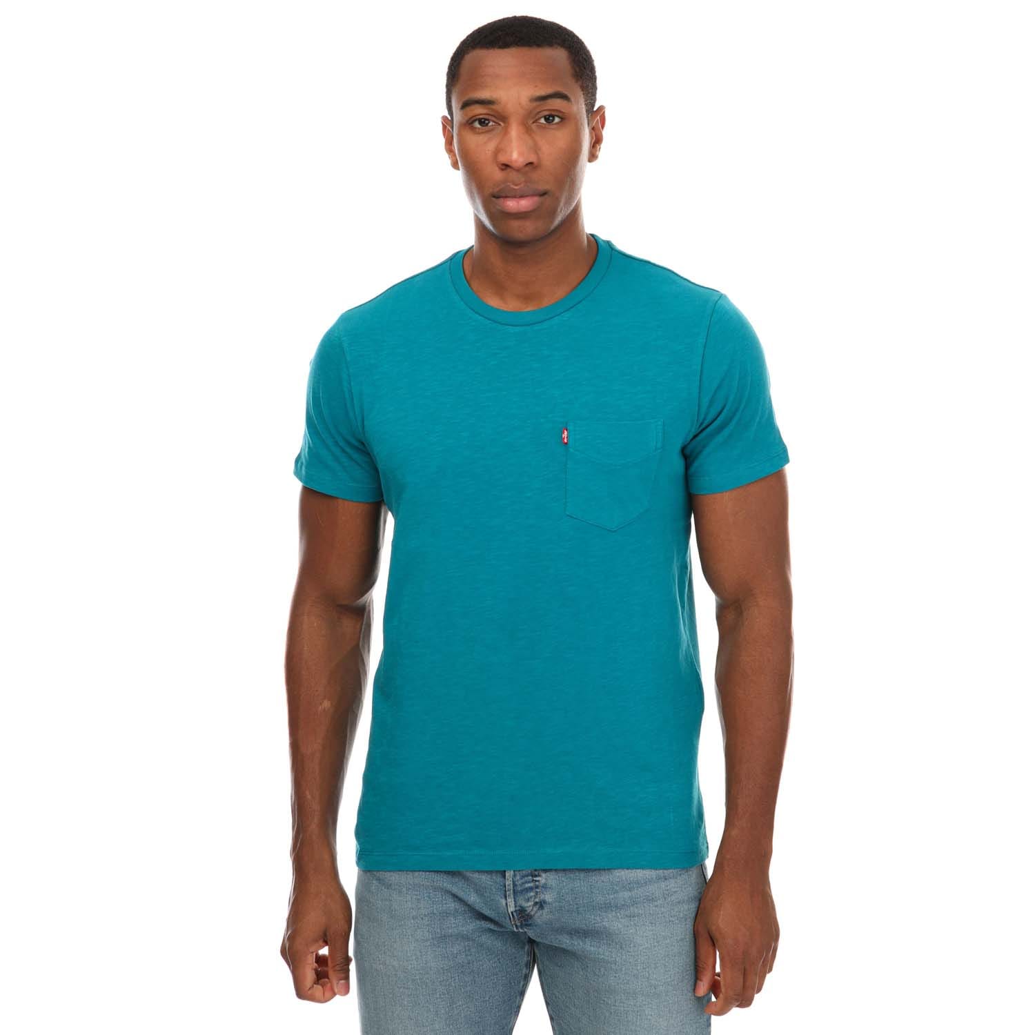 Blue Levis Mens Classic Pocket T Shirt Get The Label