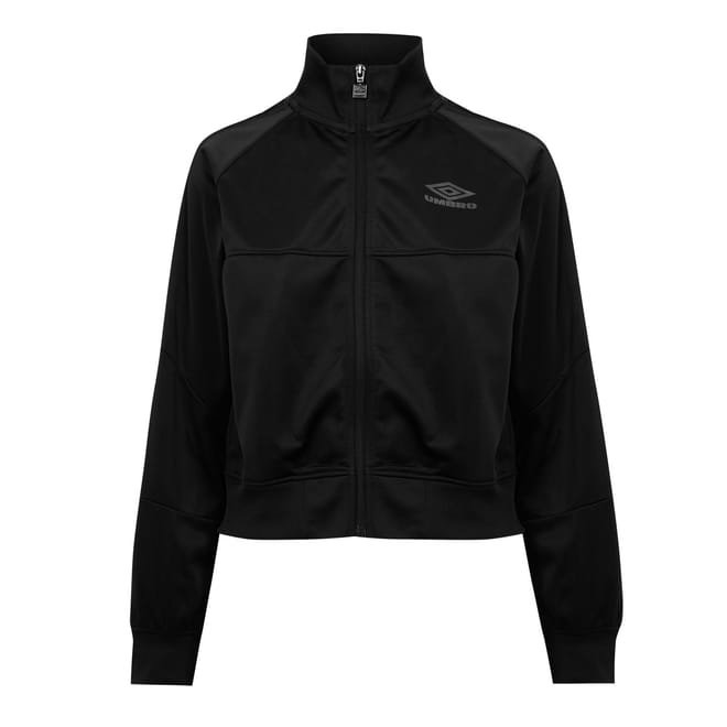 High Neck Relaxed Fit Track Jacket
