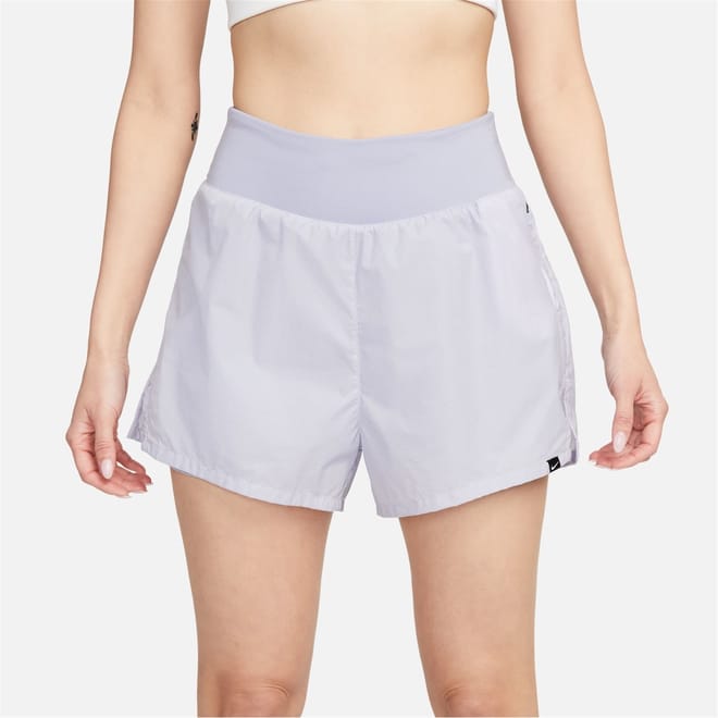 Womens Dri Fit Run Division Mid Rise 3 Shorts