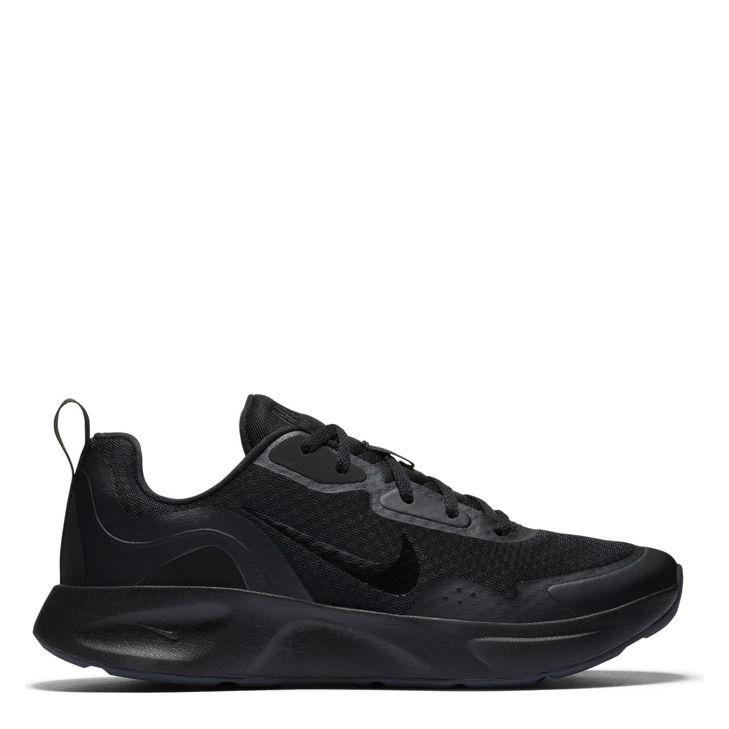 Black nike ladies trainers online