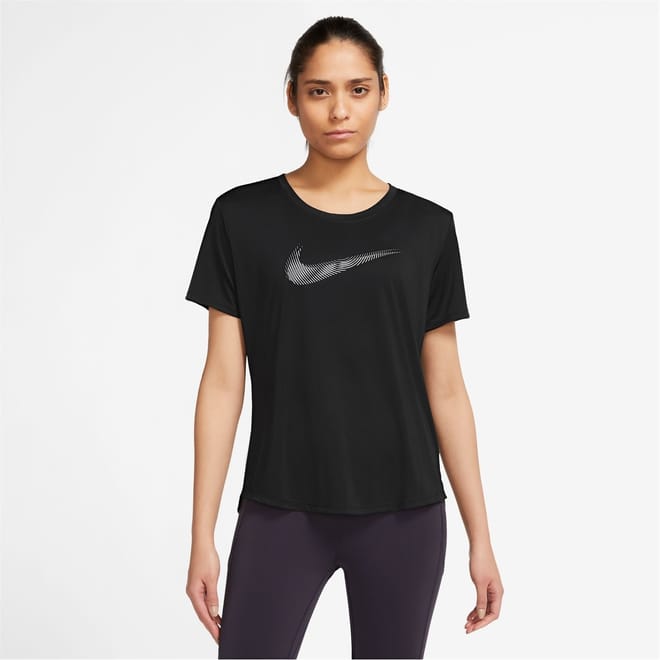 Womens Dri Fit Swoosh Short Sleeve Running Top