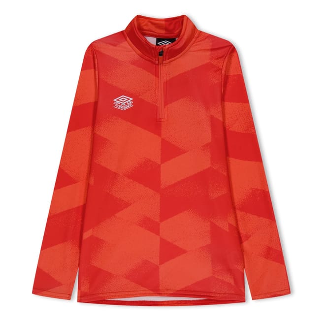 Zip Neck Regular Fit Long Sleeve Athletic Top