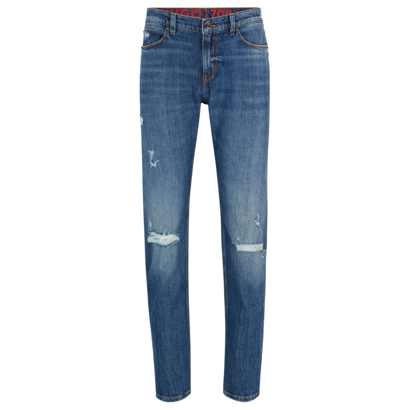 送料込★Hugo Boss★HUGO 708 01 ジーンズ Hugo Boss 708 Jeans Dark Blue Japanese Denim Men's W38 L34