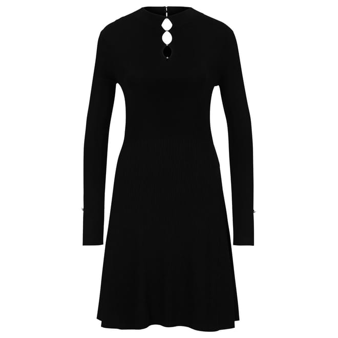 Fuglia Crew Neck Mini Dress