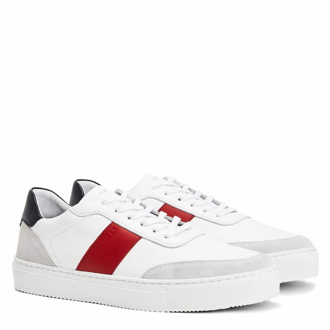 Cupsole Stripe Leather