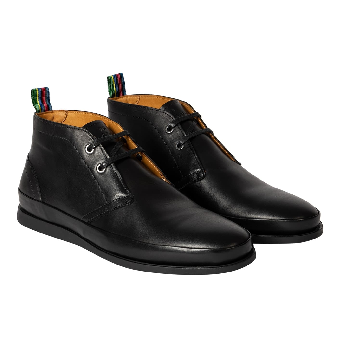 Black PS Paul Smith Cleon Chukka Boots Get The Label