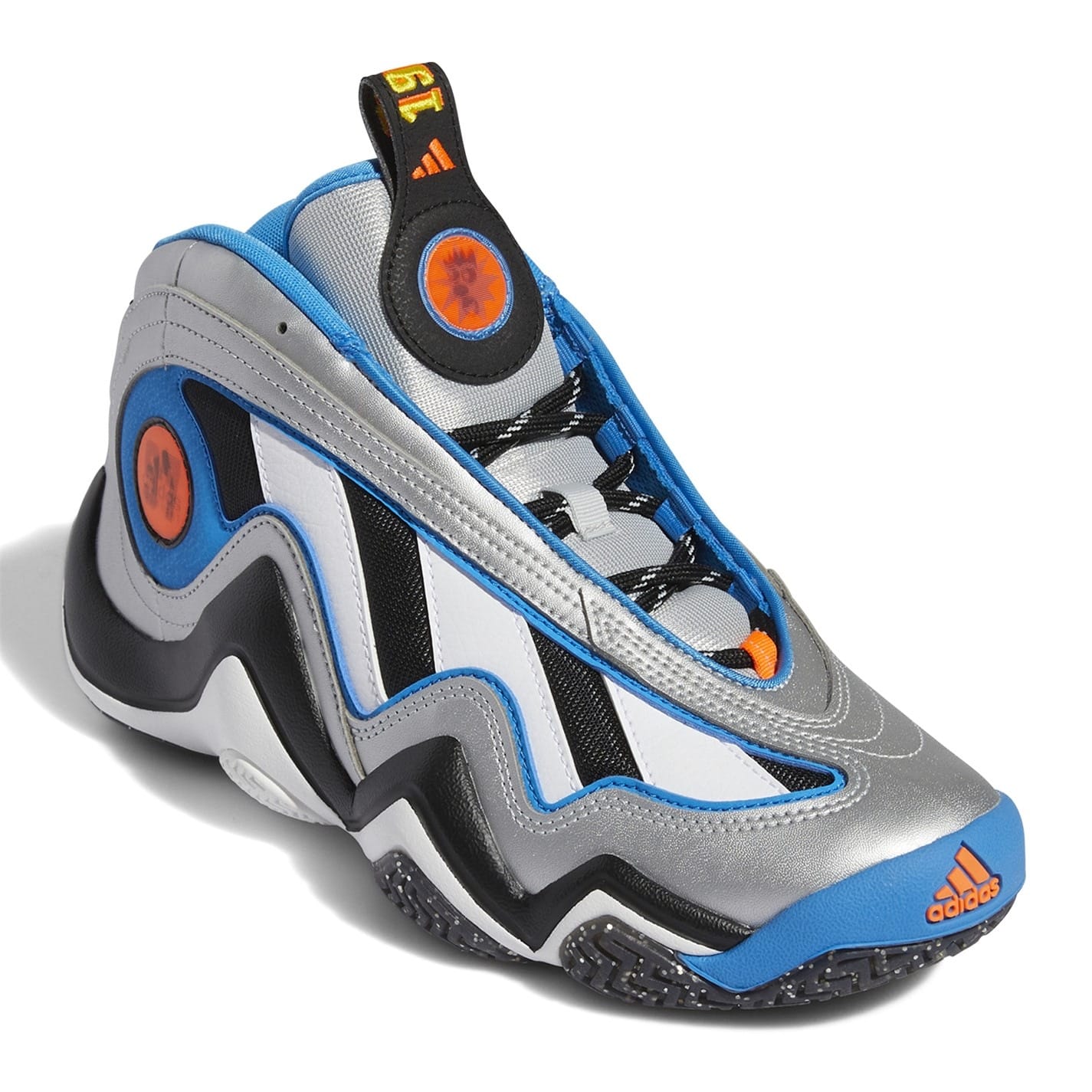 Silver adidas Originals Crazy 97 Eqt Trainers - Get The Label