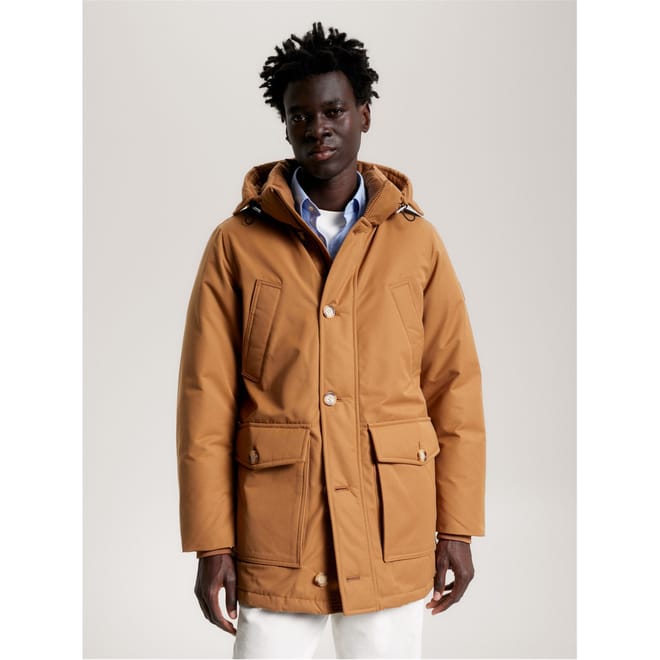 Non Fur Down Parka Jacket