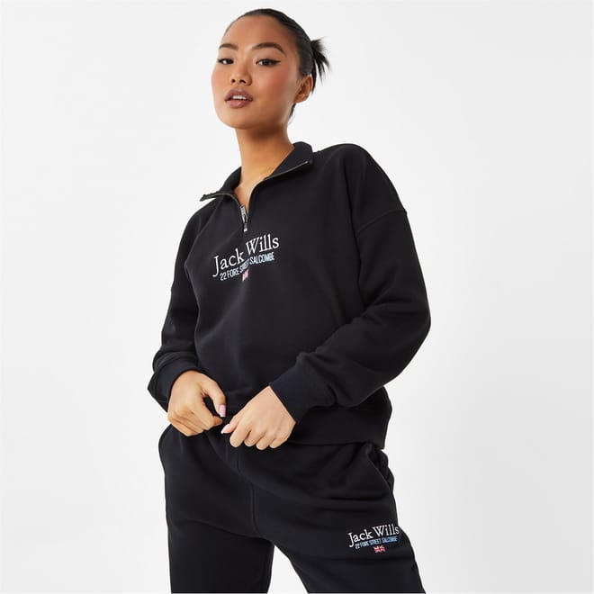Honeylane Half Zip Sweatshirt