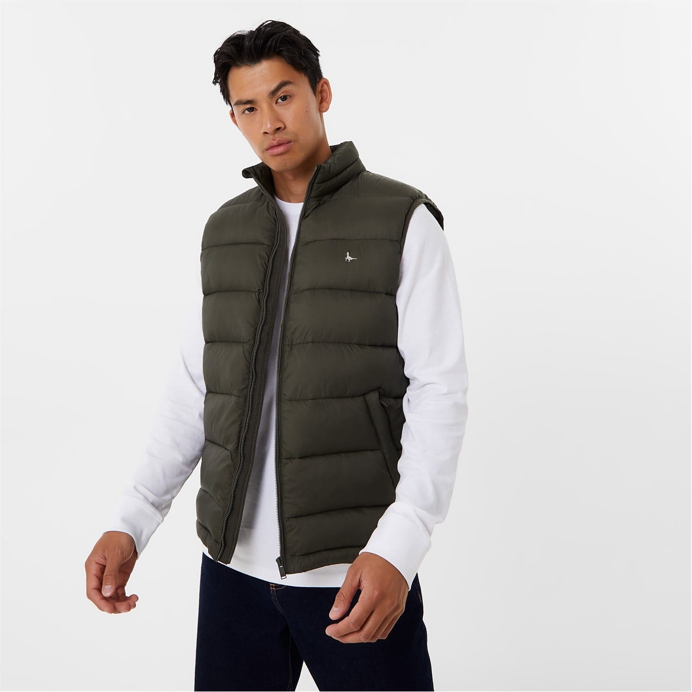 Green Jack Wills Kershaw Lightweight Puffer Gilet Get The Label