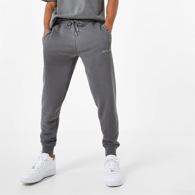 Jacquard Logo Joggers
