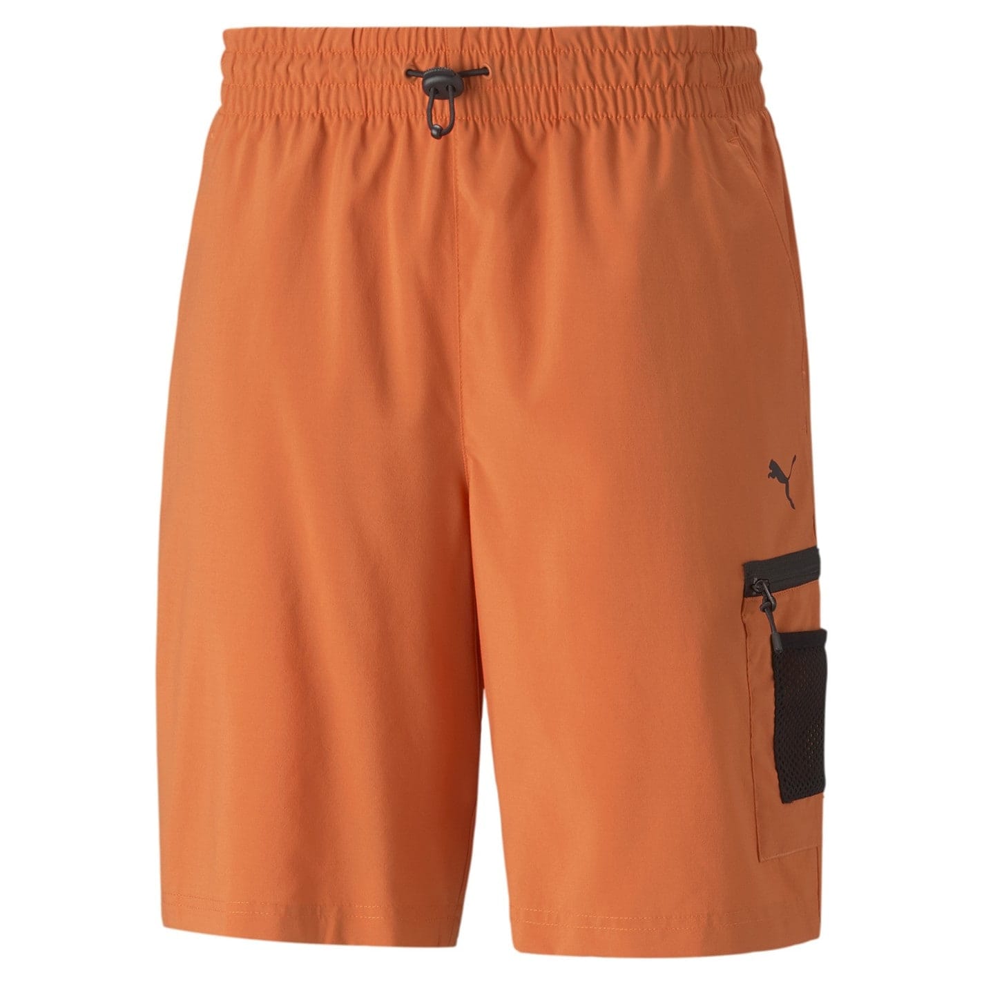 Mens orange puma shorts best sale