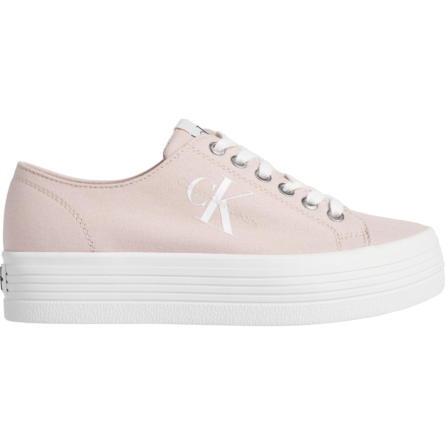 Platform calvin klein trainers on sale