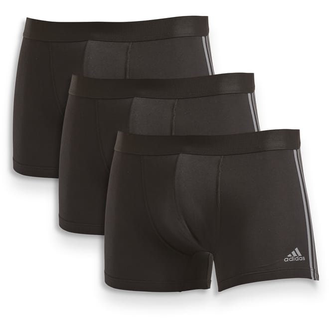 Mens Active Flex Cotton 3 Stripe Boxer