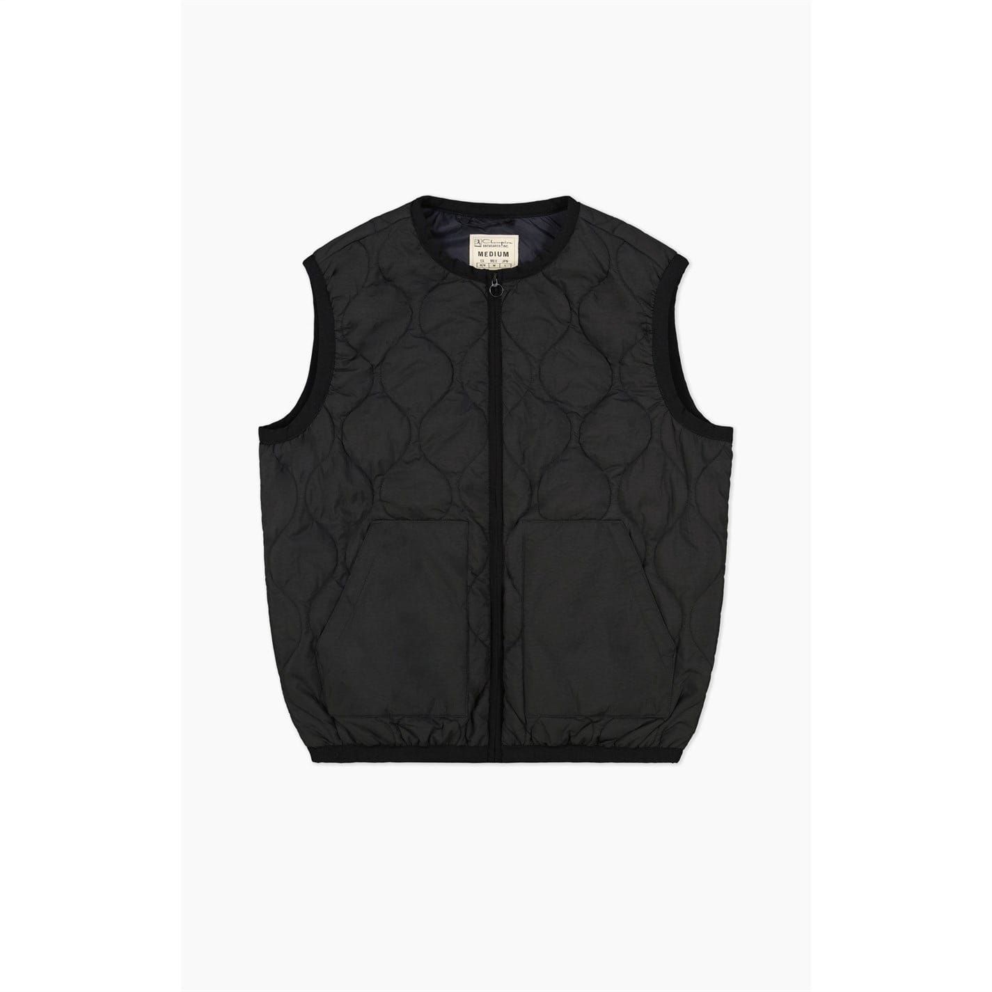 Champion Heritage Short Regular Fit Vest in Black