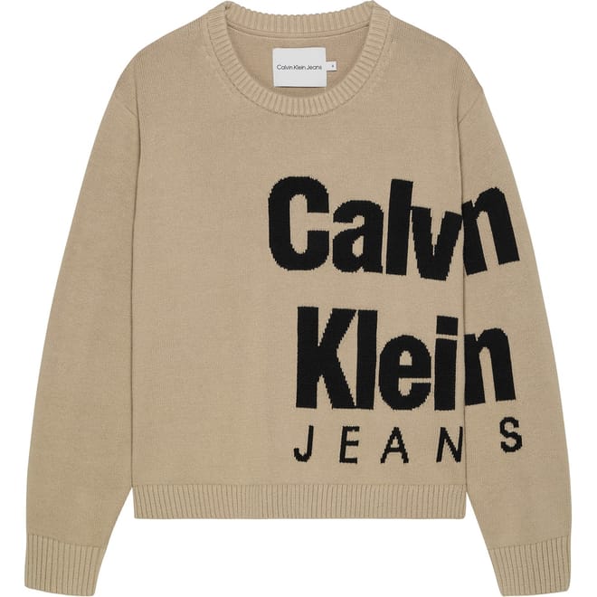 Rib Crew Neck Long Sleeve Sweater