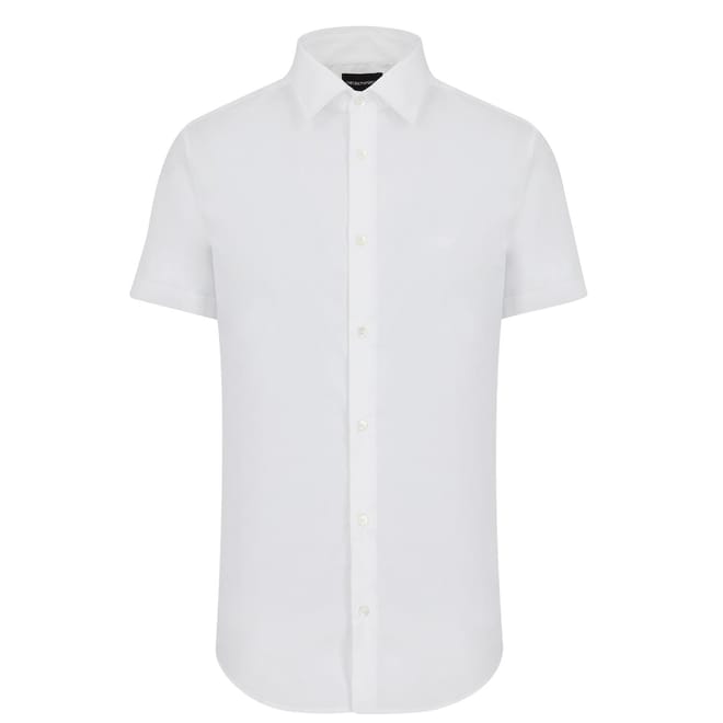 Stretch Short Sleeve Logo Shirt