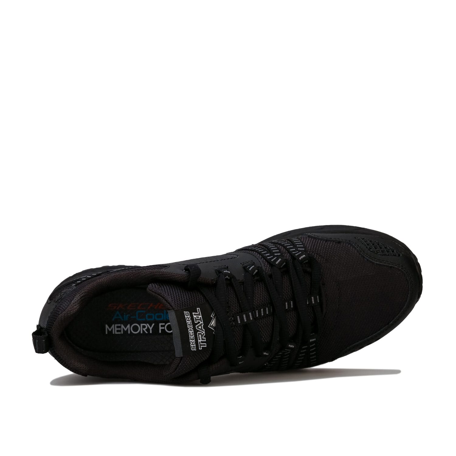 Black Skechers Mens Escape Plan Trainers Get The Label