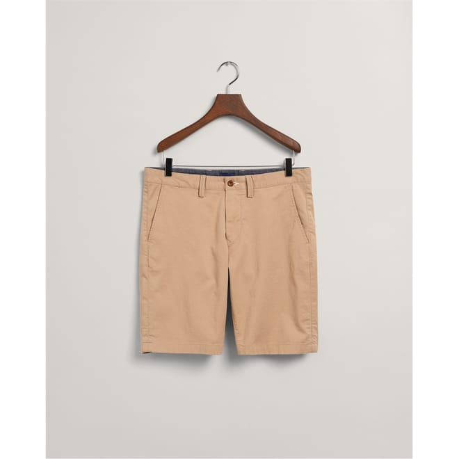 Slim Fit Twill Shorts