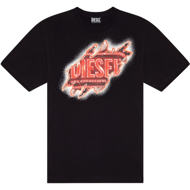 Mens Flame Logo T-Shirt