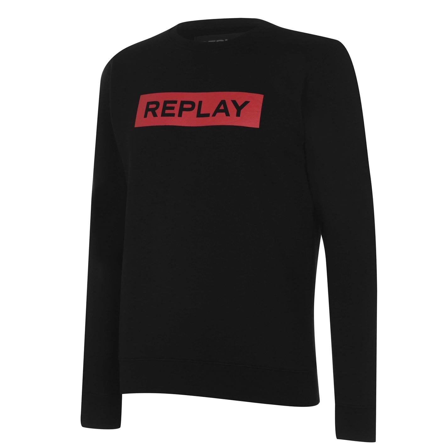 Black Replay Logo Sweatshirt - Get The Label
