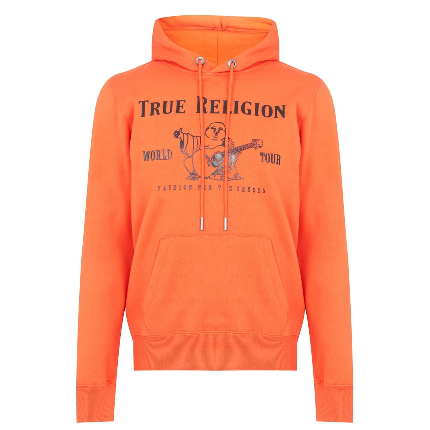 Orange true religion hoodie best sale